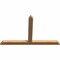 Ekena Millwork Portland Timber Gable Bracket, Western Red Cedar, 84"W x 53"H x 3 1/2"D x 5 1/2"F, 15/12 Pitch GBW084X53X0406POR00SWR - alternate 5
